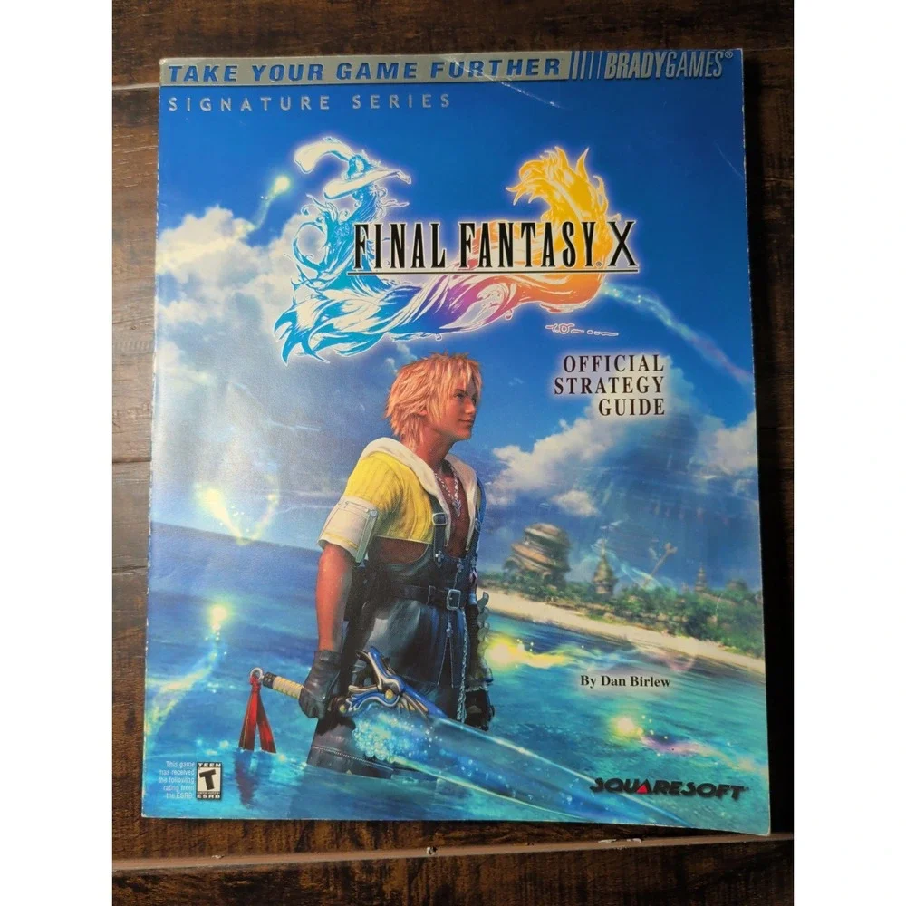 Squaresoft Final Fantasy X Official Video Game Strategy Guide **NO POSTER**